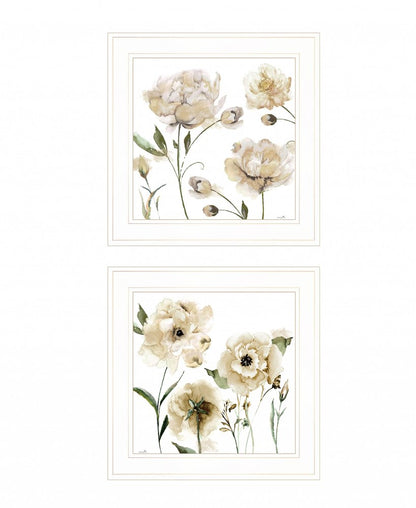 Set Of Two Brittany I and Sea II 1 White Framed Print Wall Art HomeRoots