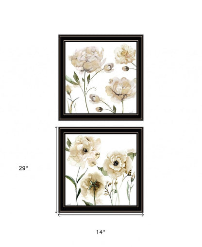 Set Of Two Brittany I and Sea II 2 Black Framed Print Wall Art HomeRoots