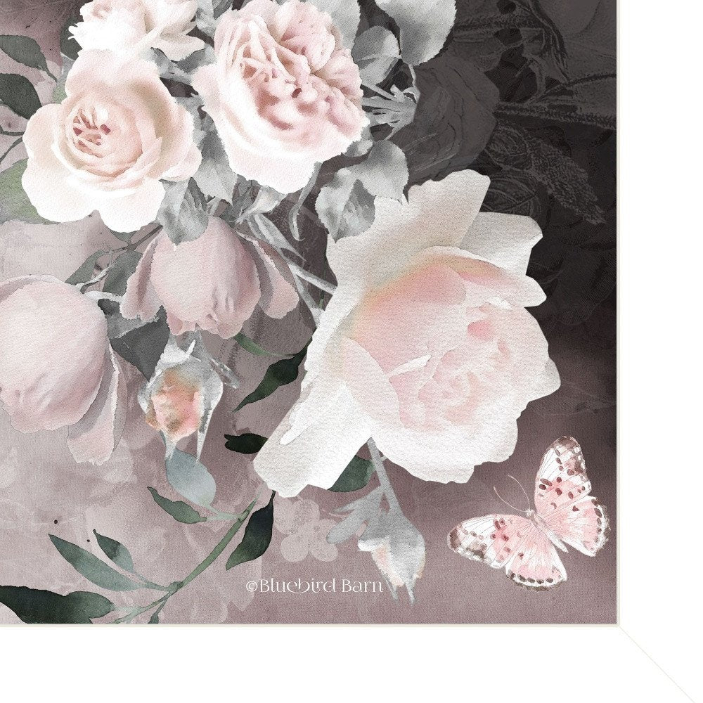 Noir Roses IV 2 White Framed Print Wall Art HomeRoots