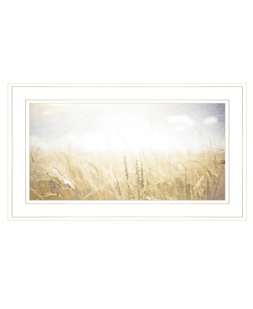 Fields of Gold 1 White Framed Print Wall Art — view 1