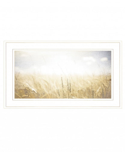 Fields of Gold 1 White Framed Print Wall Art HomeRoots