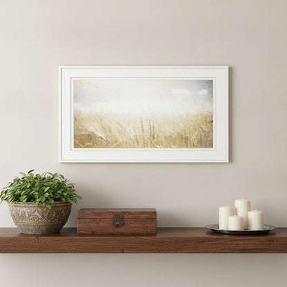 Fields of Gold 1 White Framed Print Wall Art HomeRoots