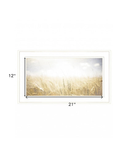 Fields of Gold 1 White Framed Print Wall Art HomeRoots