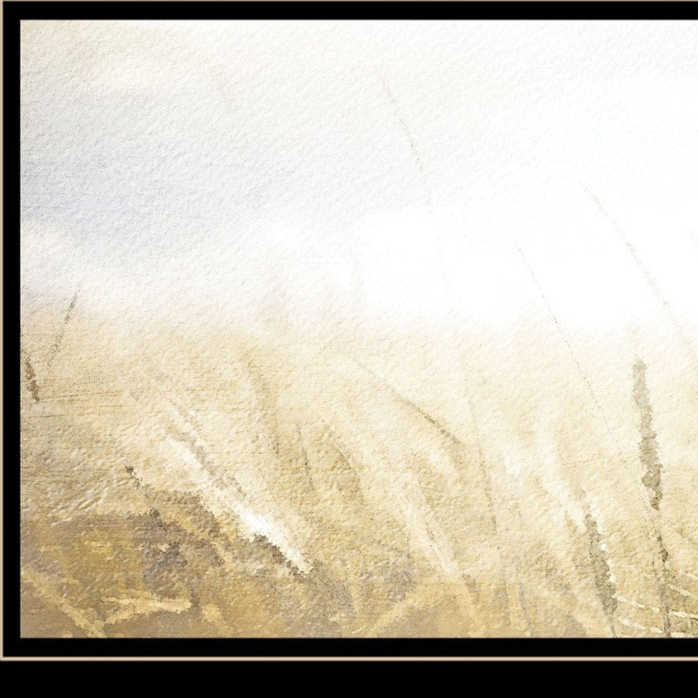 Fields of Gold 2 Black Framed Print Wall Art — view 3