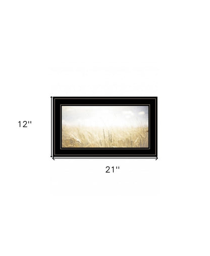 Fields of Gold 2 Black Framed Print Wall Art HomeRoots