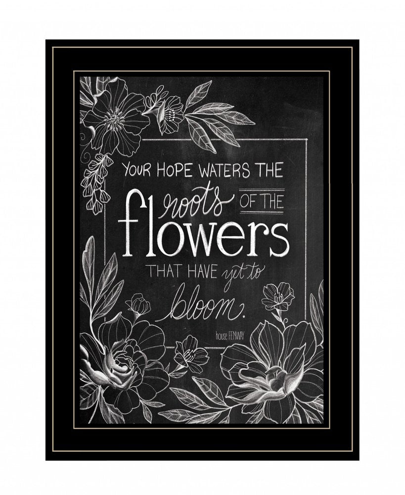 Yet to Bloom 1 Black Framed Print Wall Art HomeRoots