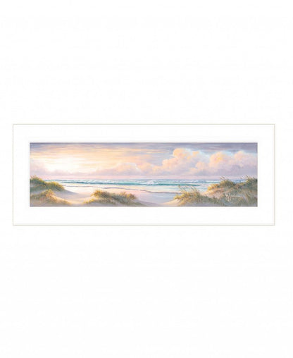 Seascape II 1 White Framed Print Wall Art HomeRoots