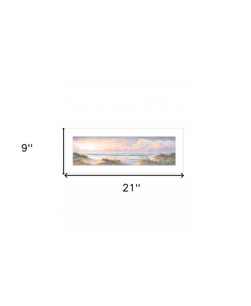 Seascape II 1 White Framed Print Wall Art HomeRoots