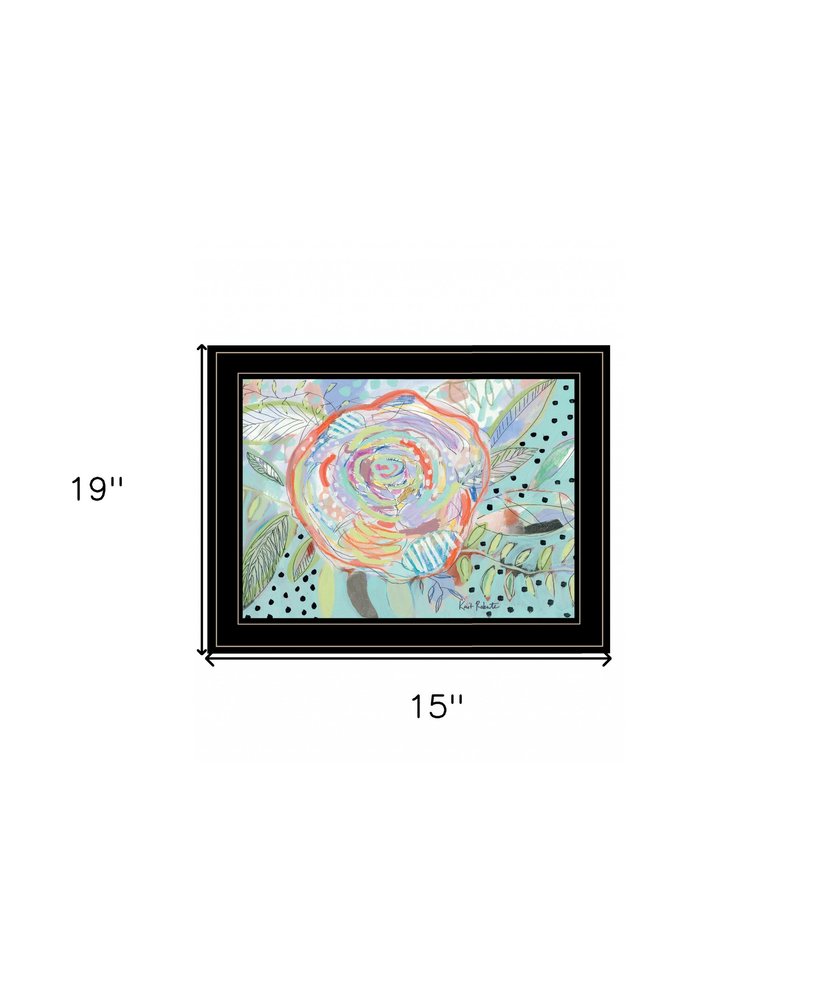 Bloom for Yourself 2 Black Framed Print Wall Art — view 5