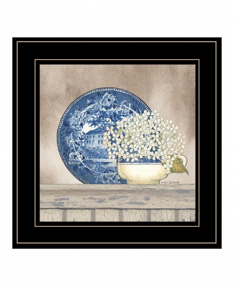 Farmhouse Blues I 2 Black Framed Print Wall Art HomeRoots