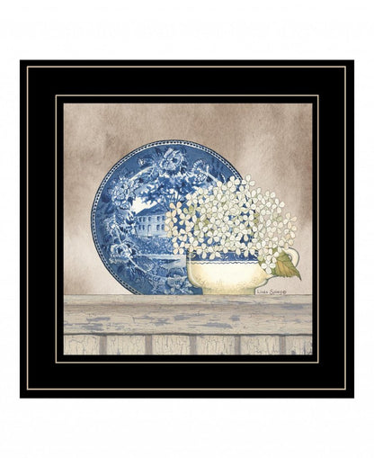 Farmhouse Blues I 2 Black Framed Print Wall Art HomeRoots