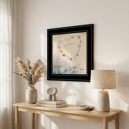Marriage is a Beach 2 White Framed Print Wall Art HomeRoots