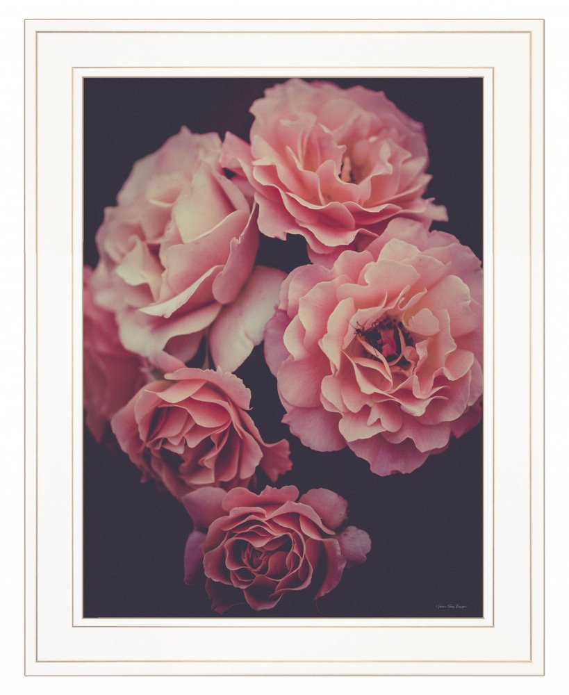 Dreamy Rose 1 White Framed Print Wall Art HomeRoots