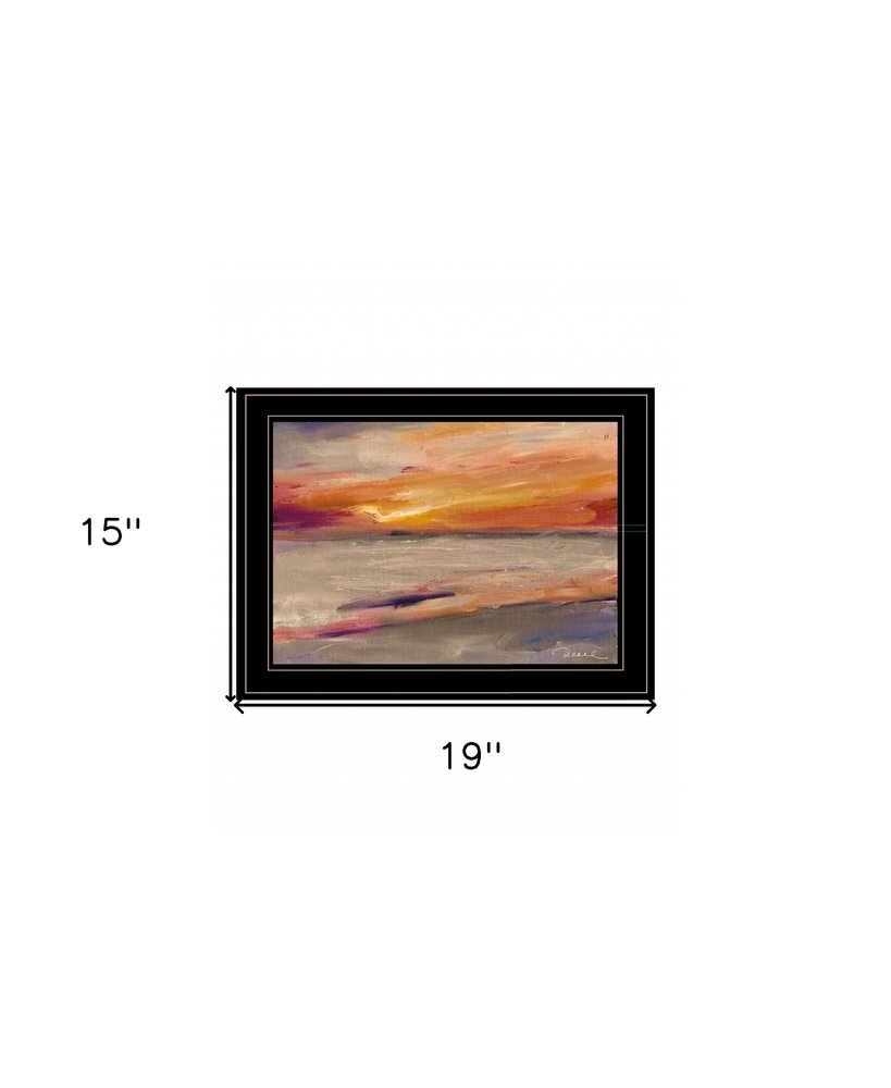 Western Sky 2 Black Framed Print Wall Art HomeRoots