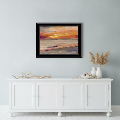 Western Sky 2 Black Framed Print Wall Art HomeRoots