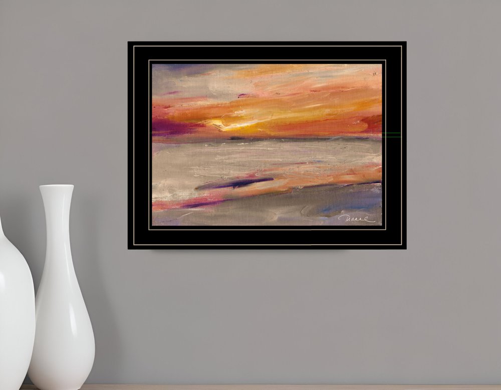 Western Sky 2 Black Framed Print Wall Art HomeRoots
