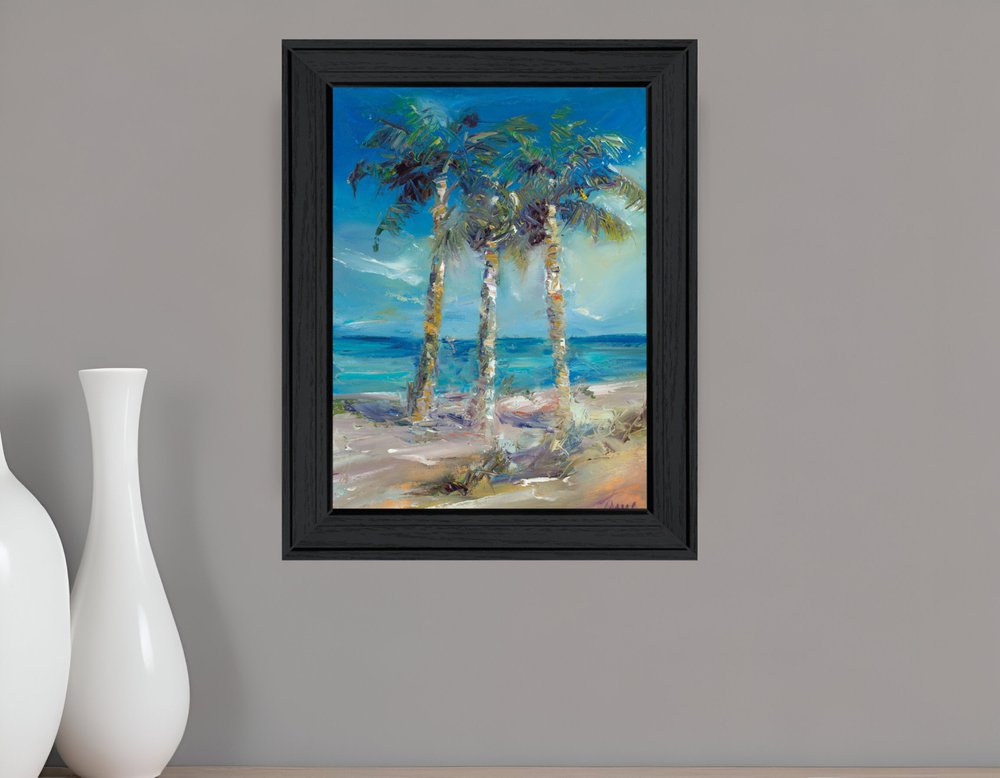 Threes Company 1 Black Framed Print Wall Art HomeRoots