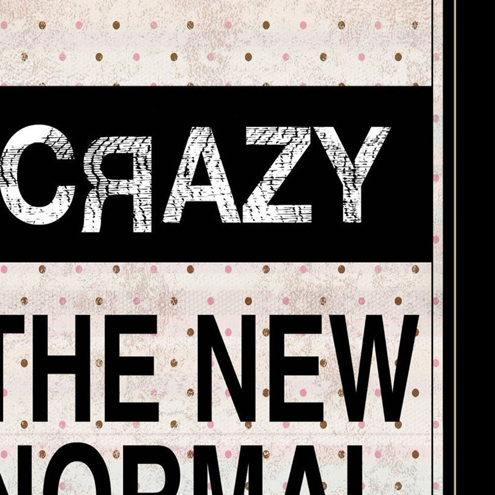 Set Of Two The New Normal White Framed Print Wall Art — view 6