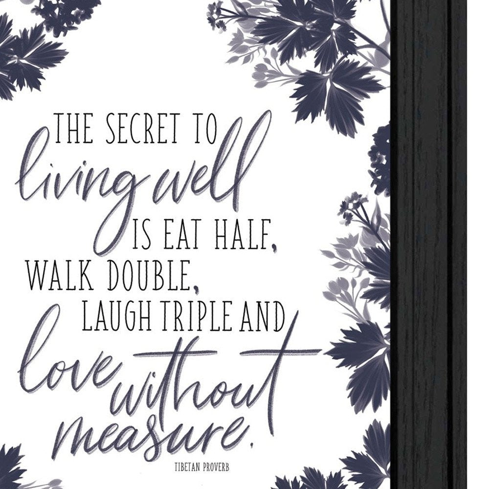 Set Of Two The Secret Beauty Black Framed Print Wall Art HomeRoots