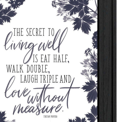 Set Of Two The Secret Beauty Black Framed Print Wall Art HomeRoots