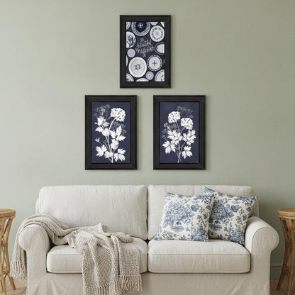 Set Of Three Its Beautiful to Be Different Black Framed Print Wall Art HomeRoots