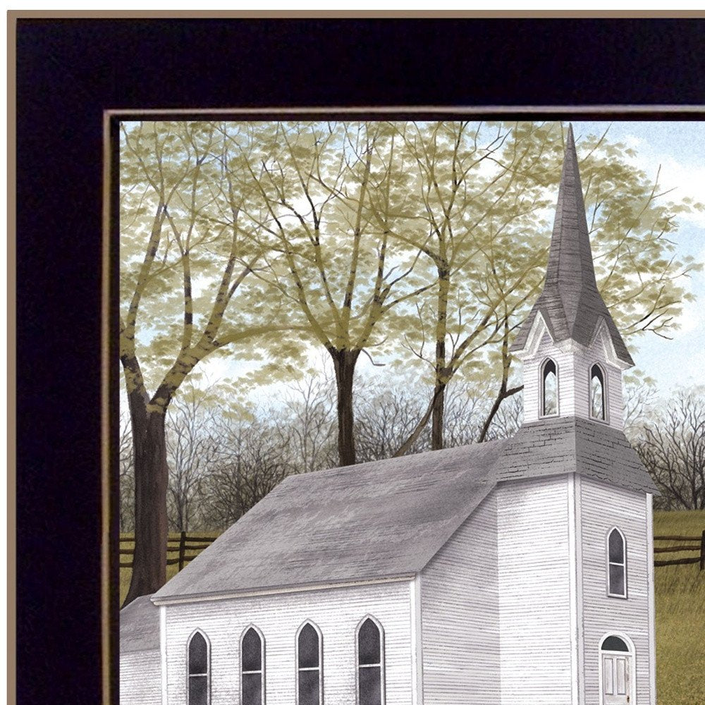 Faith and Freedom 1 Black Framed Print Wall Art — view 3