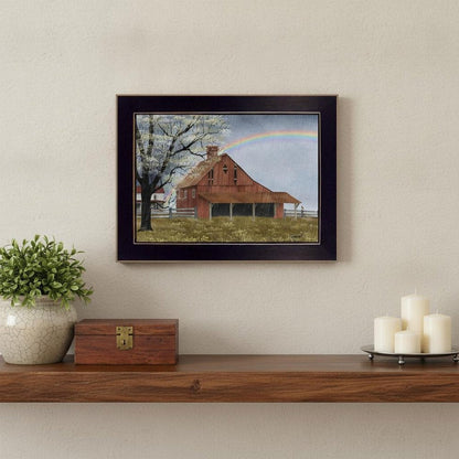 His Promise Black Framed Print Wall Art