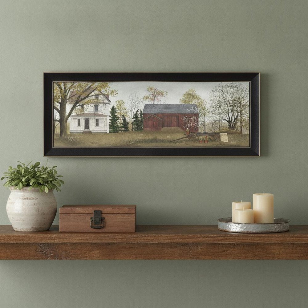 Spring Flowers for Sale 4 Black Framed Print Wall Art — view 4
