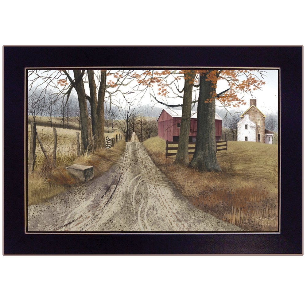 The Road Home 4 Black Framed Print Wall Art — view 1