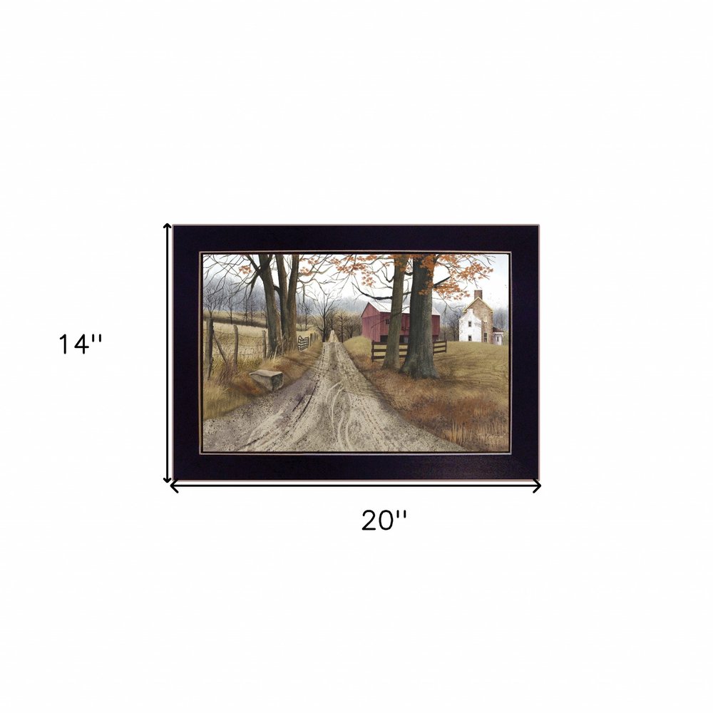 The Road Home 4 Black Framed Print Wall Art — view 3