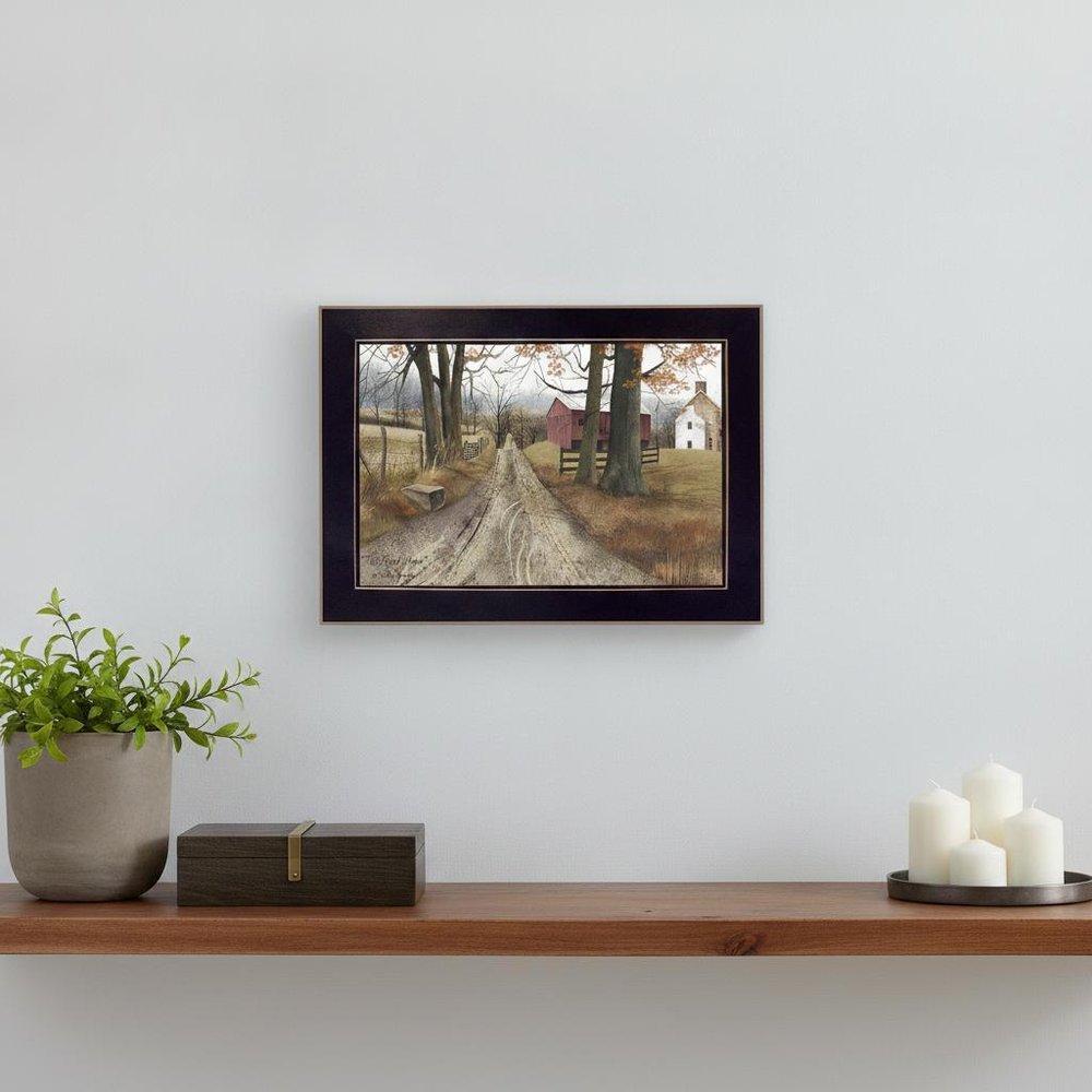 The Road Home Black Framed Print Wall Art — view 4