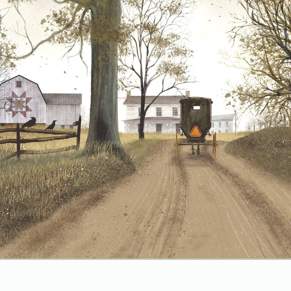 Headin Home White Framed Print Wall Art — view 3