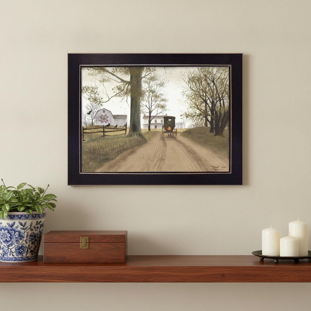 Headin Home 5 Black Framed Print Wall Art — view 4