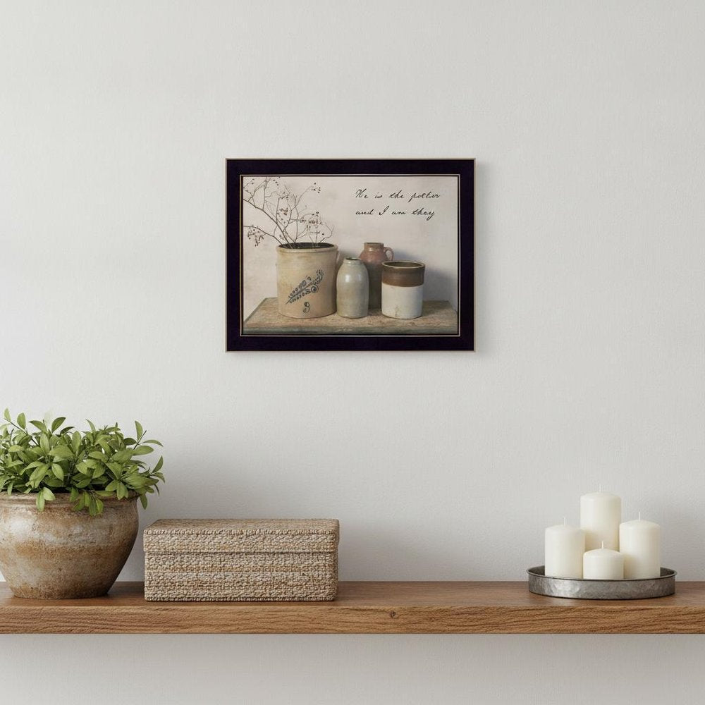 He is the Potter Black Framed Print Wall Art — view 4