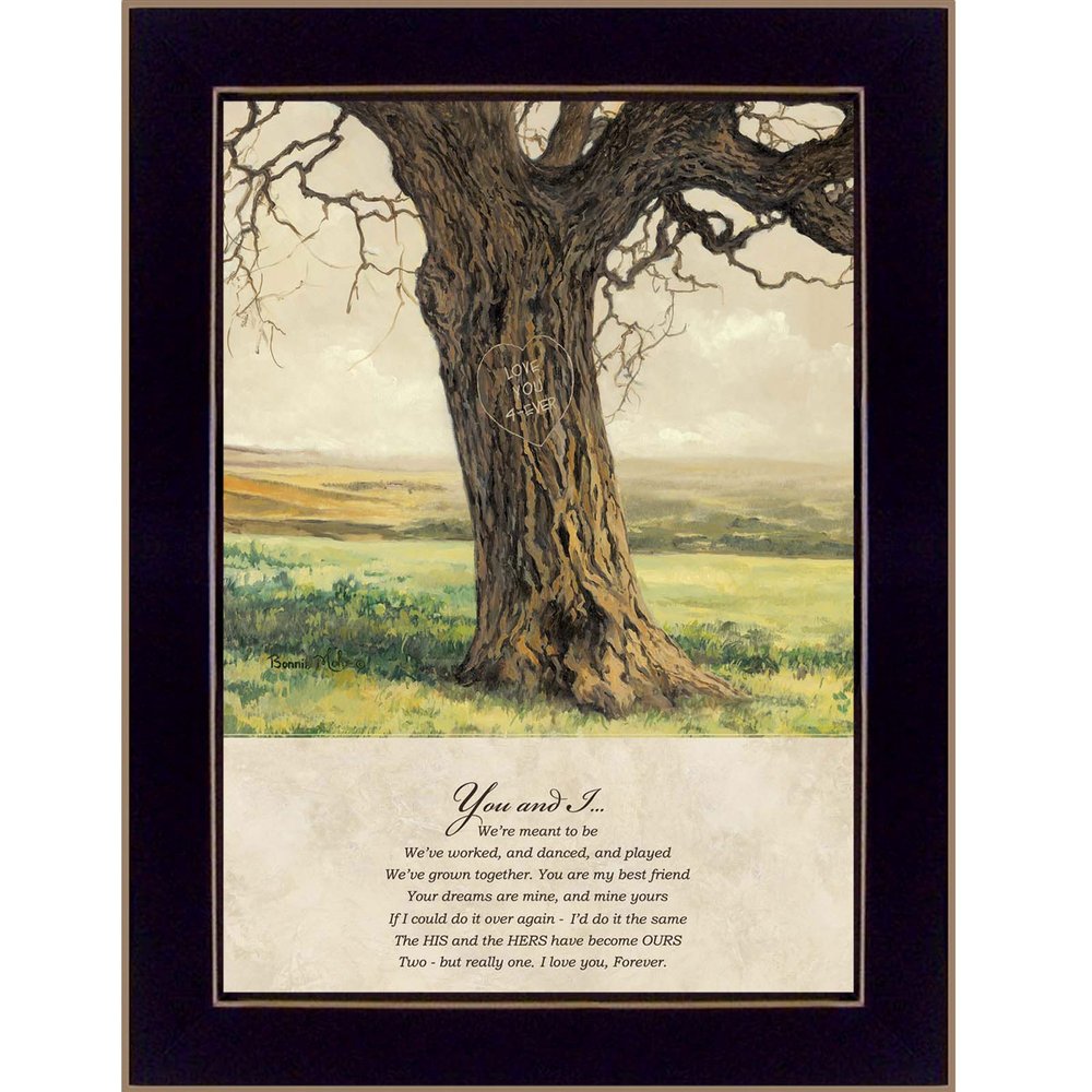 Forever Black Framed Print Wall Art — view 1
