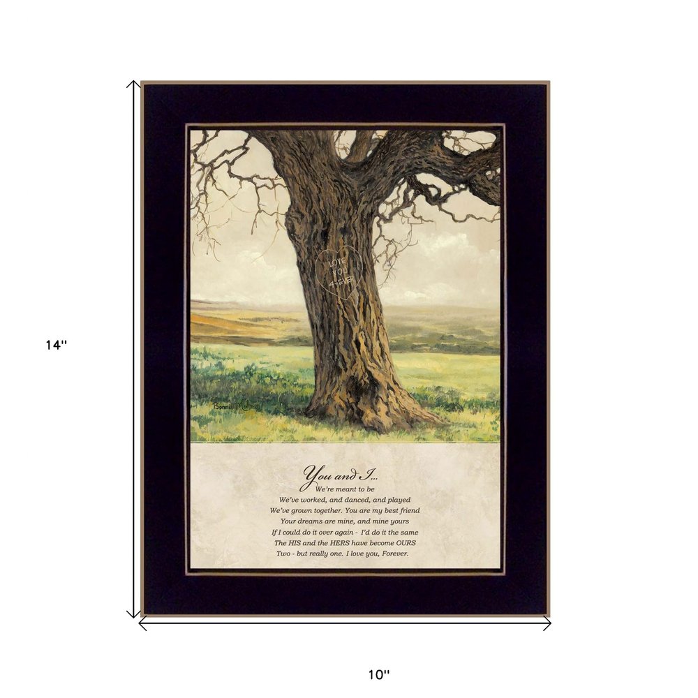 Forever Black Framed Print Wall Art — view 3