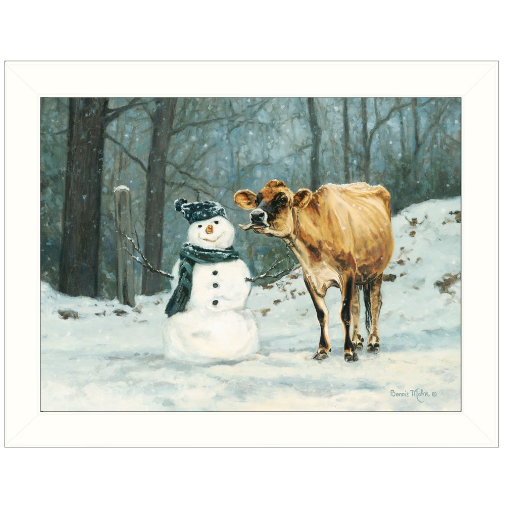 Well Hello There 1 White Framed Print Wall Art — view 1