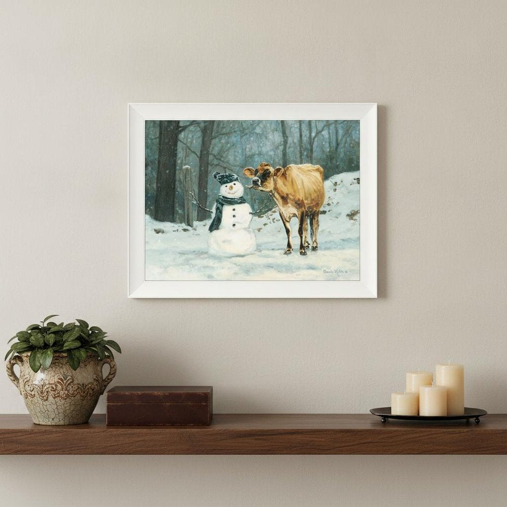 Well Hello There 1 White Framed Print Wall Art — view 4