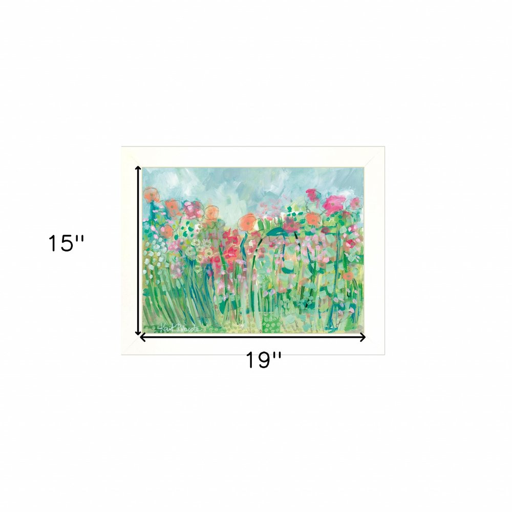 Growing Things I White Framed Print Wall Art — view 4