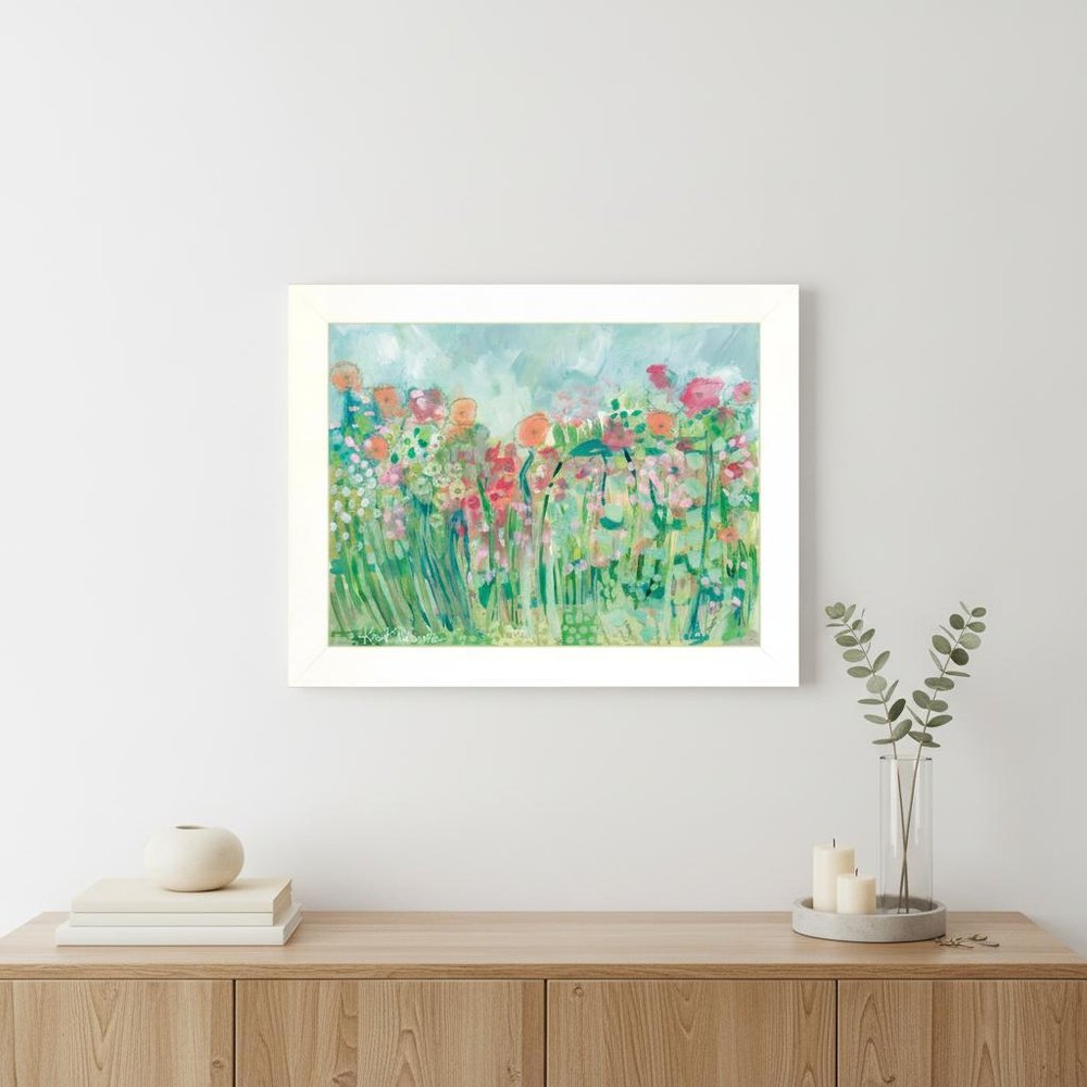 Growing Things I White Framed Print Wall Art — view 5