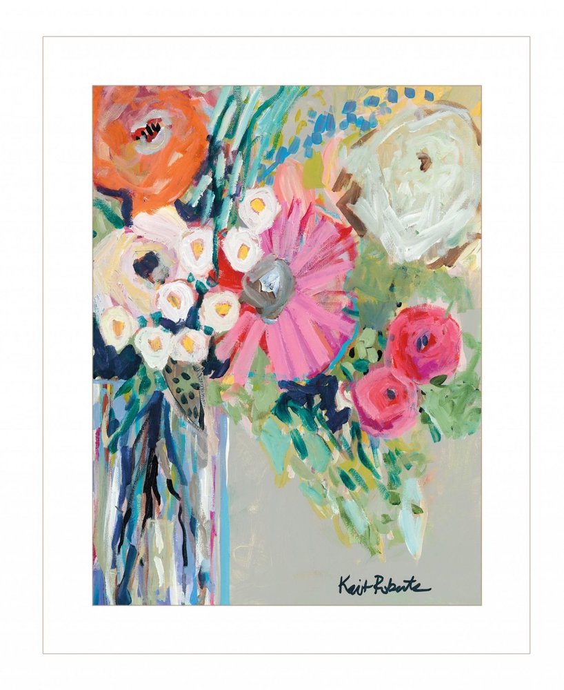 From Mrs Hazels Garden 3 White Framed Print Wall Art — view 1