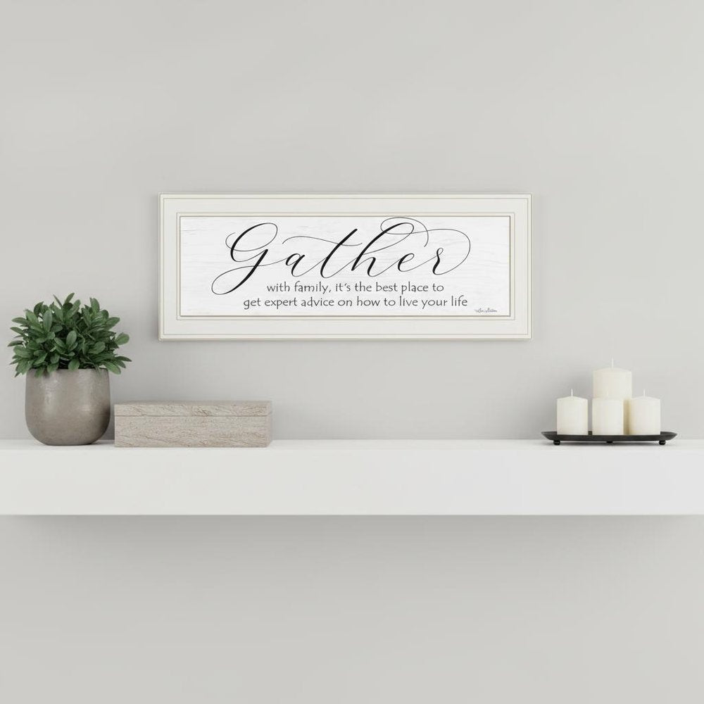 Expert Advice 1 White Framed Print Wall Art — view 4
