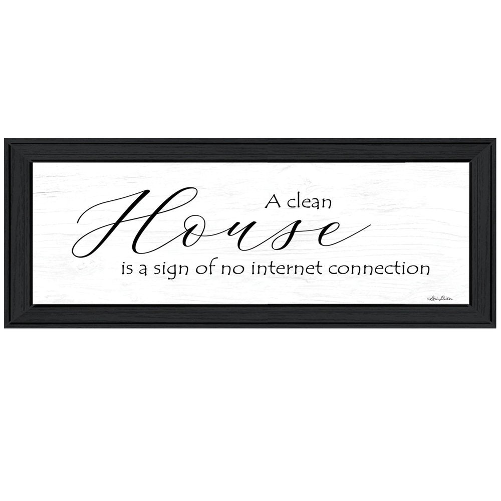 A Clean House 2 Black Framed Print Wall Art — view 1