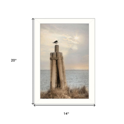 Birds Eye View 2 White Framed Print Wall Art HomeRoots