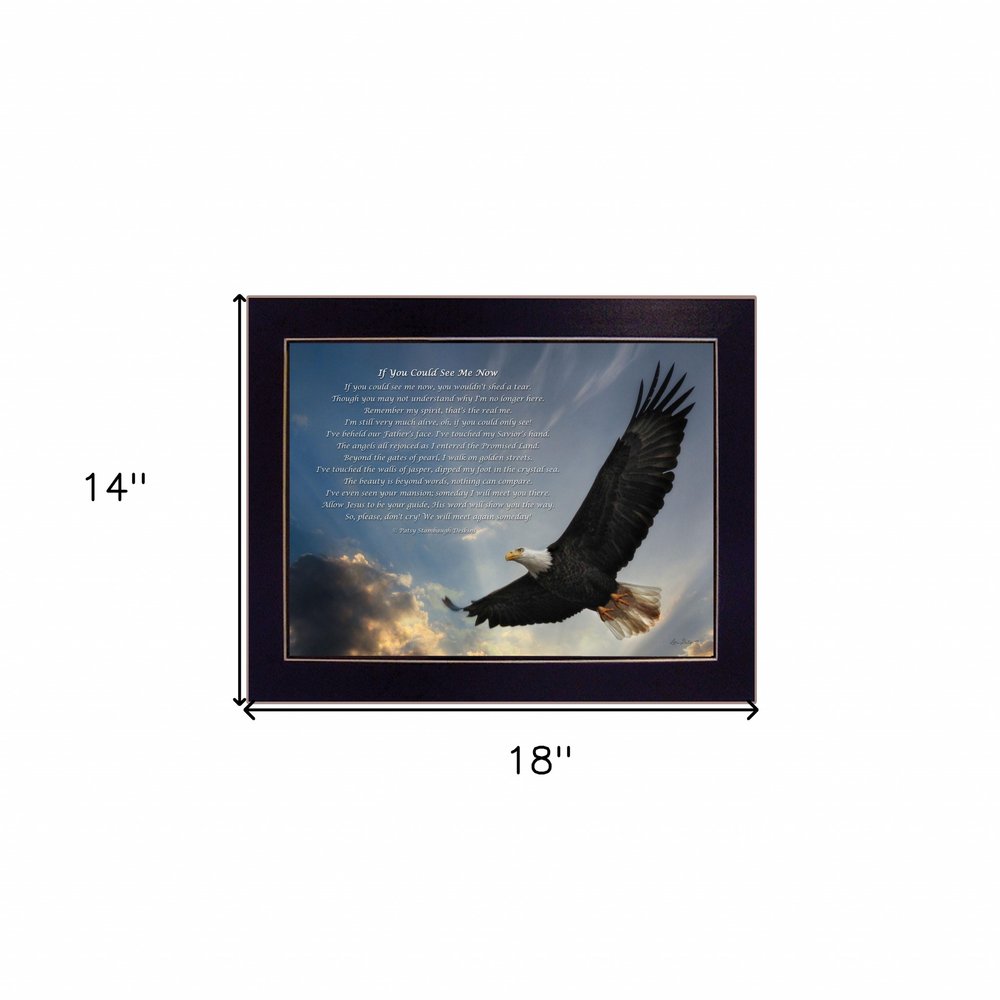 If You Could See Me Now 1 Black Framed Print Wall Art HomeRoots