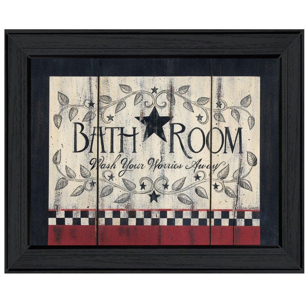 Bathroom 6 Black Framed Print Bathroom Wall Art HomeRoots