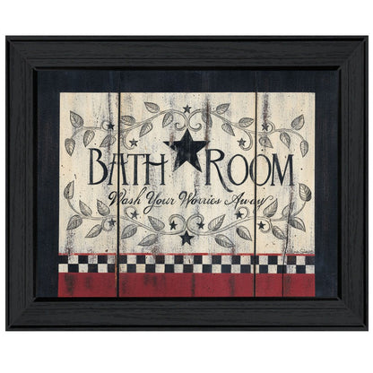 Bathroom 6 Black Framed Print Bathroom Wall Art HomeRoots
