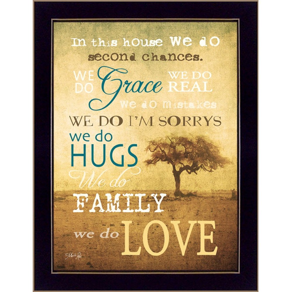 We Do 1 Black Framed Print Wall Art — view 1