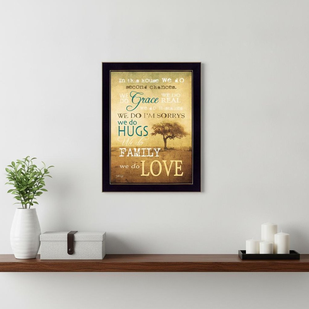 We Do 1 Black Framed Print Wall Art — view 5
