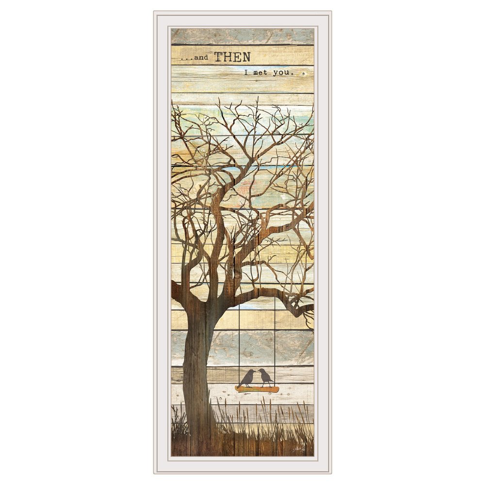 And then I met You 2 White Framed Print Wall Art HomeRoots